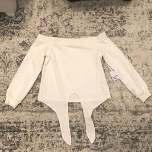 By the Way off the shoulder top